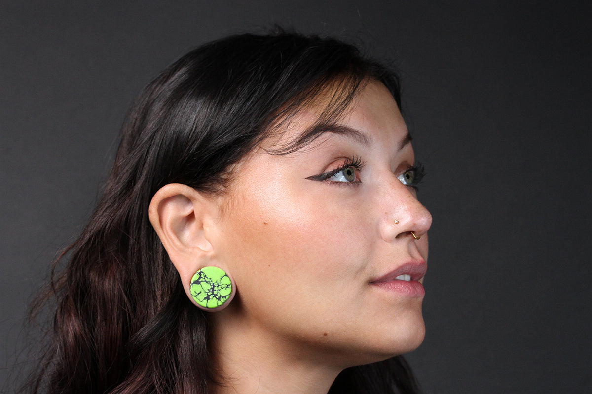 Franken Plugs for Stretched Ears (Pair) - PH176