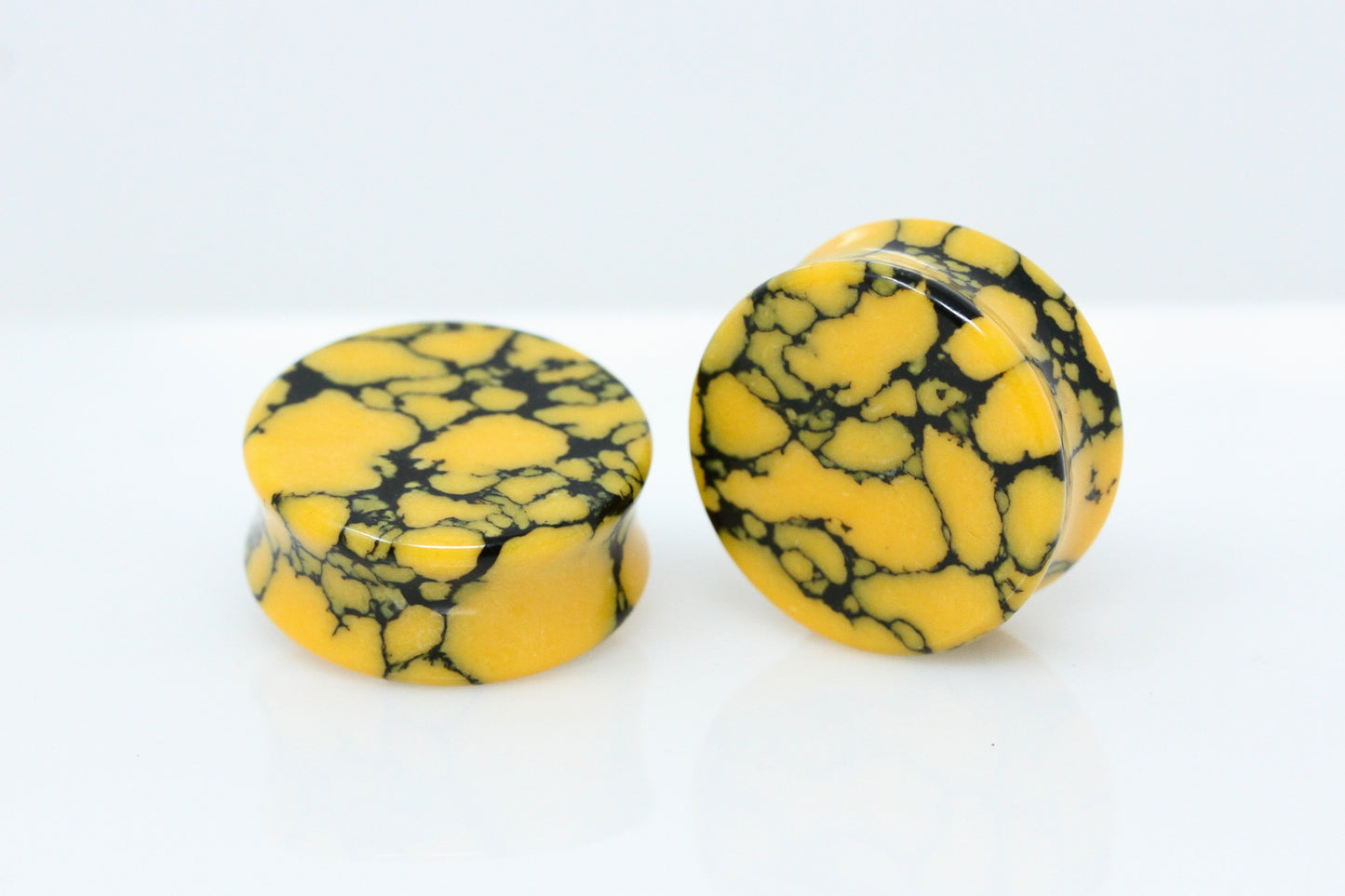 Biohazard Plugs for Stretched Ears (Pair) - PH205
