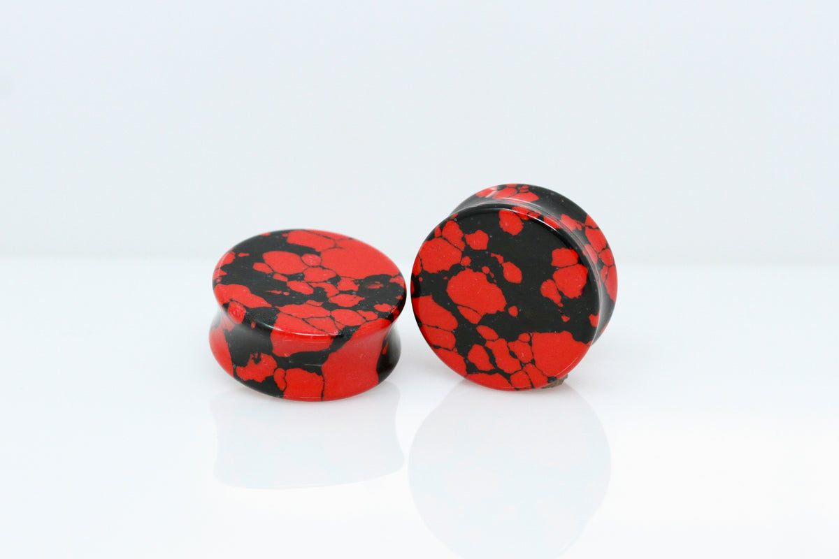 REDRUM Plugs for Stretched Ears (Pair) - PH206