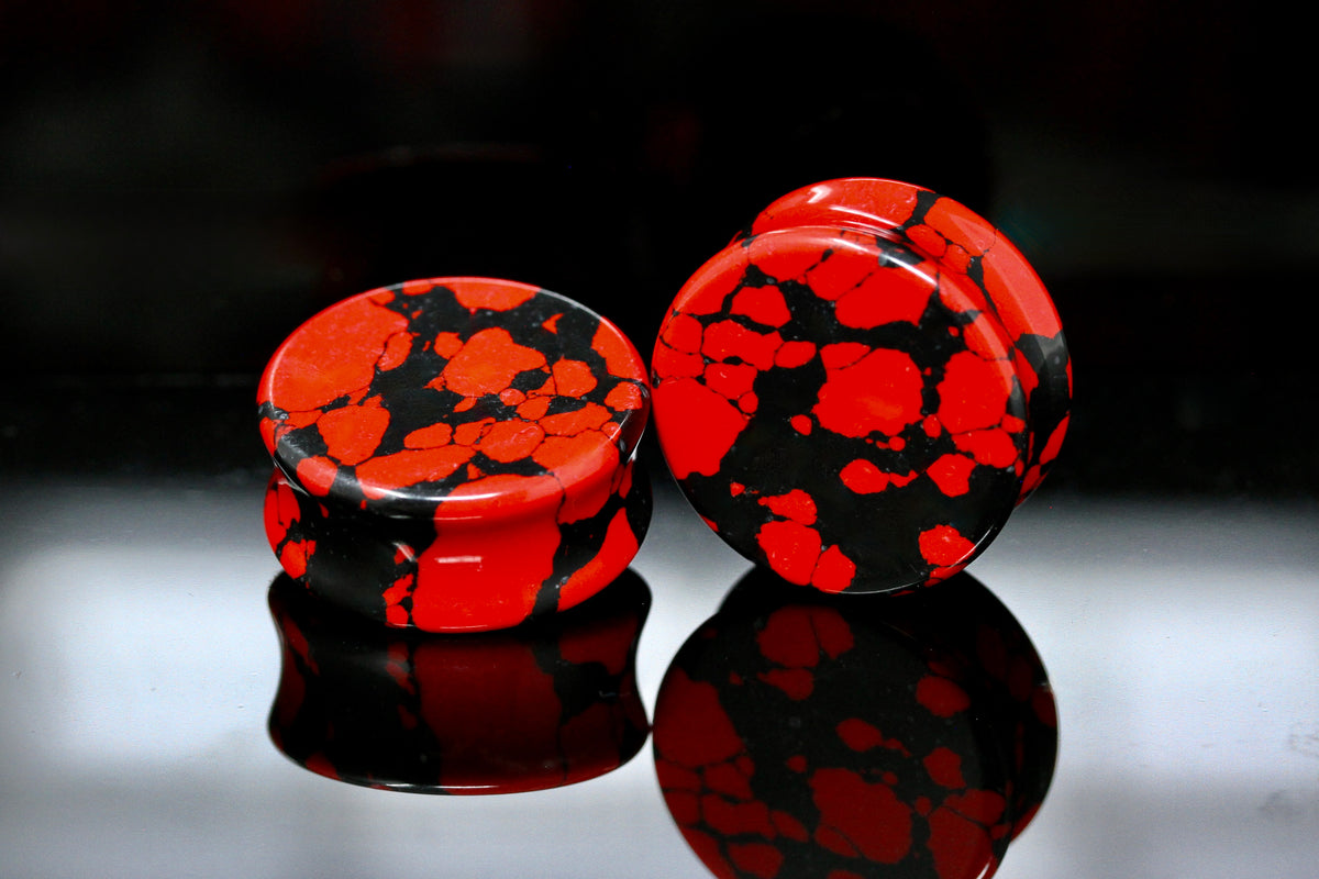 REDRUM Plugs for Stretched Ears (Pair) - PH206