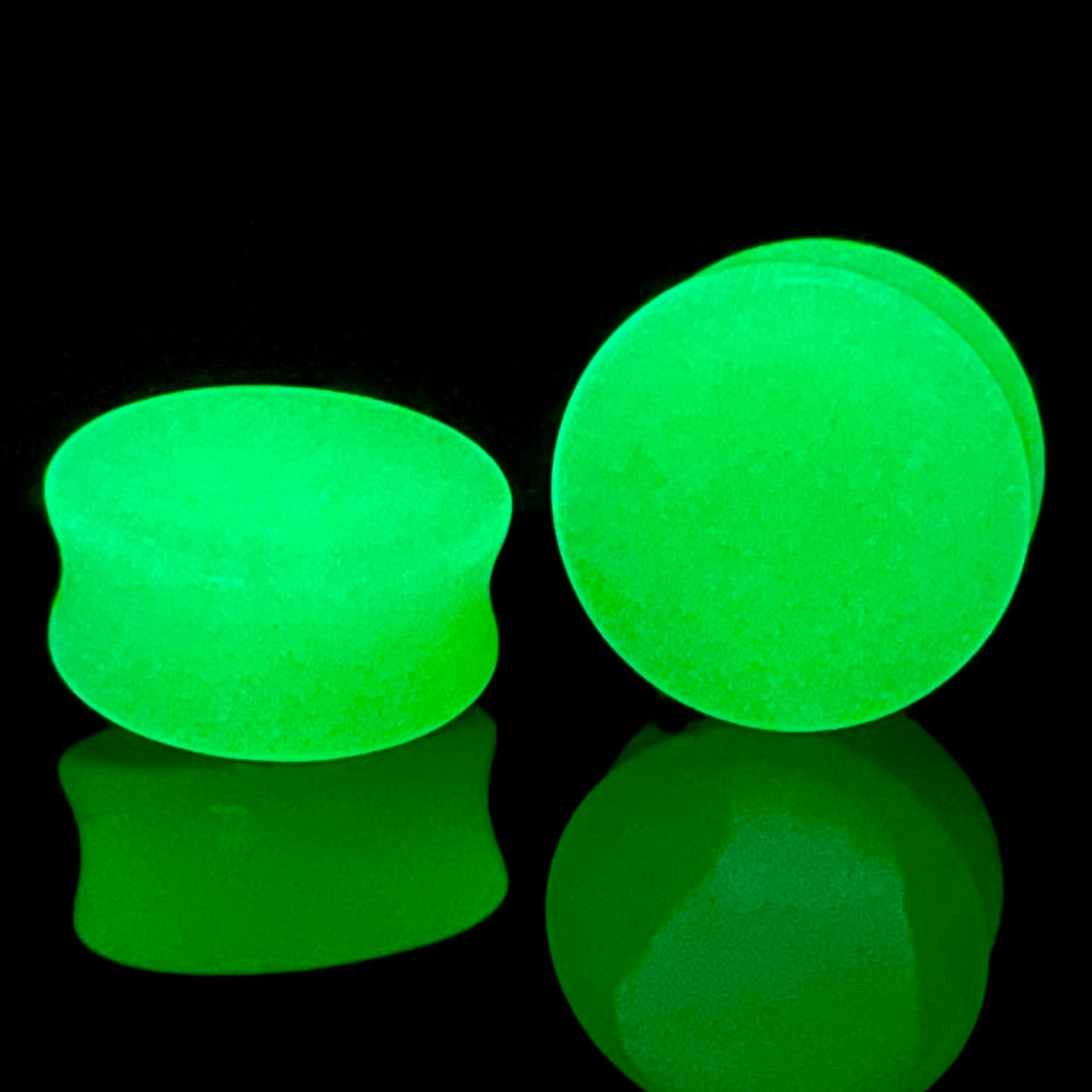 Radioactive Plugs - Glow in the Dark - (Pair) - PH207