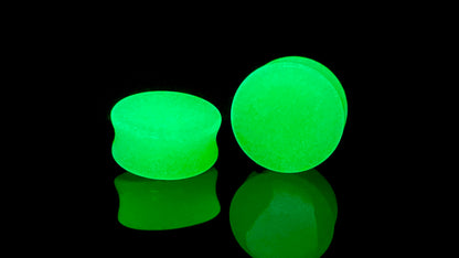Radioactive Plugs - Glow in the Dark - (Pair) - PH207