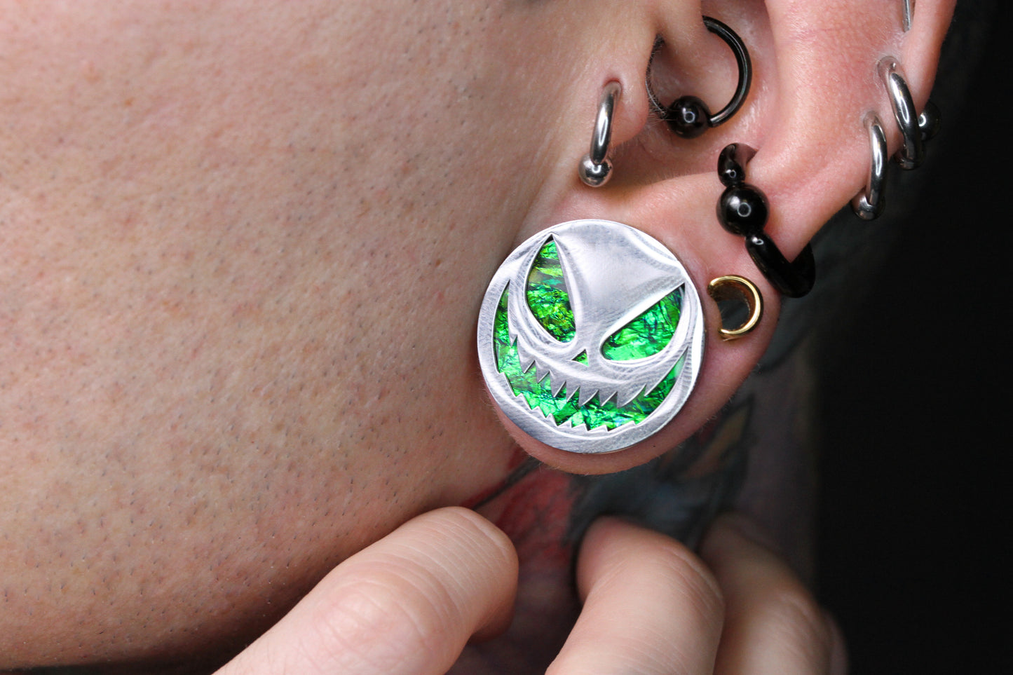 Mean Goblin Stainless Steel Plugs (Pair) - PSS115