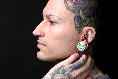 Mean Goblin Stainless Steel Plugs (Pair) - PSS115