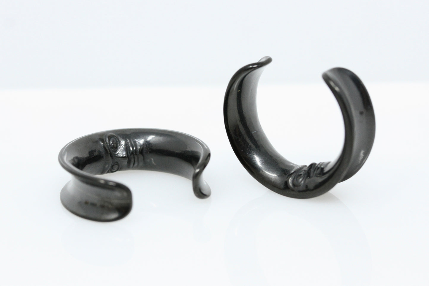 Moon Steel Ear Saddles (Pair) - PSS121