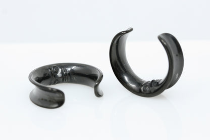 Moon Steel Ear Saddles (Pair) - PSS121