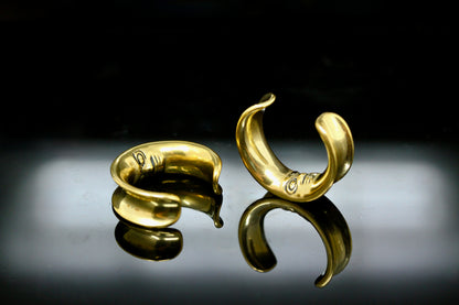 Moon Steel Ear Saddles (Pair) - PSS121