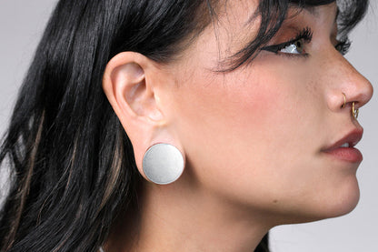 Solid Stainless Steel Plugs (Pair) - PSS205