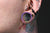 Iridescent Stainless Steel Tunnels - Screw on Tunnel (Pair) - PSS20