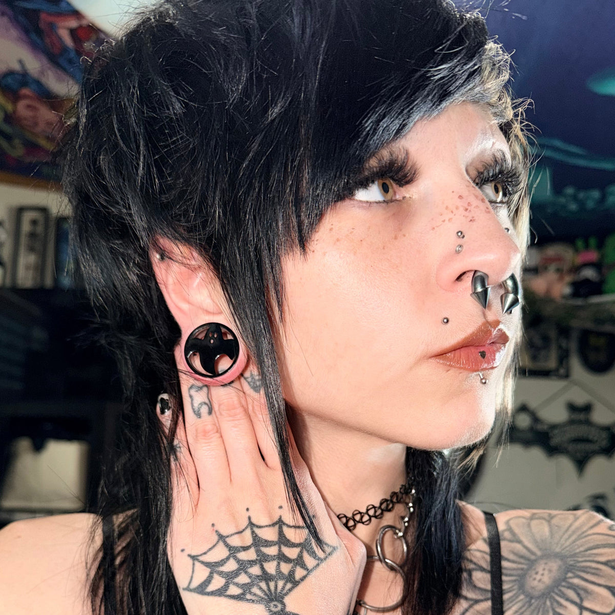 Boo and Ghost Stainless Steel Tunnels - Screw on Tunnel (Pair) - PSS228