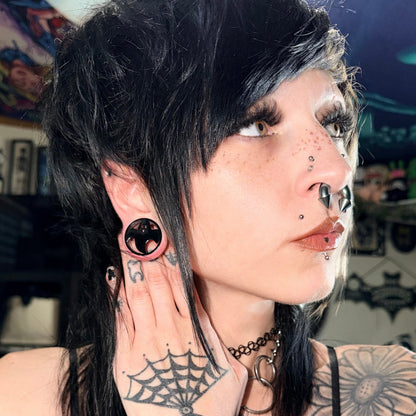 Boo and Ghost Stainless Steel Tunnels - Screw on Tunnel (Pair) - PSS228