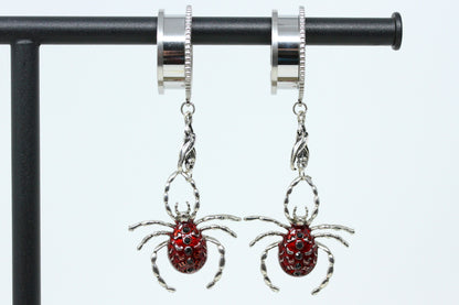 Red Spider Stainless Steel Danglers (Pair) - PSS263