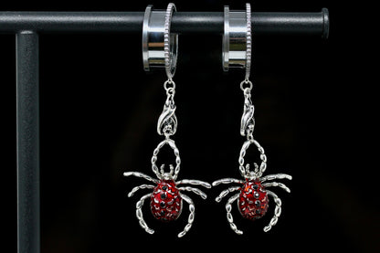 Red Spider Stainless Steel Danglers (Pair) - PSS263