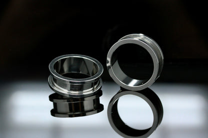Stainless Steel Tunnels - Screw on Tunnel (Pair) - PSS39