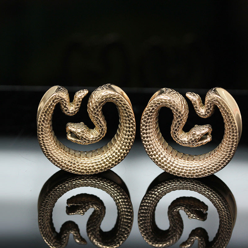 Snake Steel Saddles (Pair) - PSS90