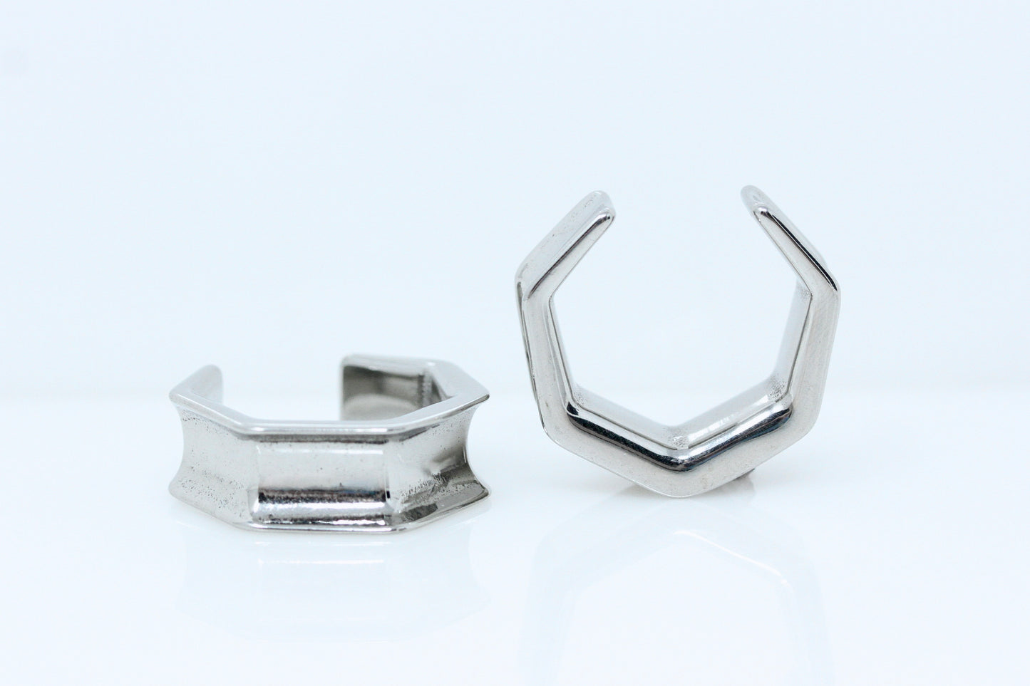 Hex Saddles - Stainless Steel (Pair) - PSS98