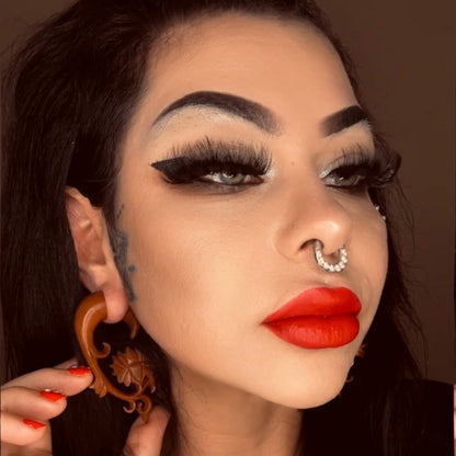 Lotus Stretched Ear Hangers (Pair) - A027