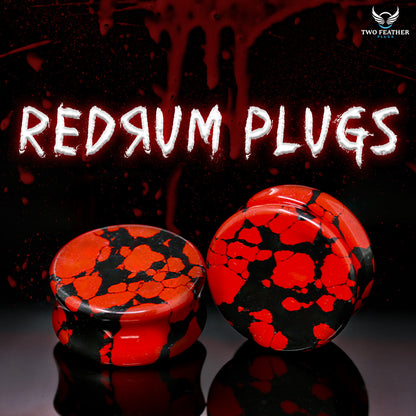 REDRUM Plugs for Stretched Ears (Pair) - PH206