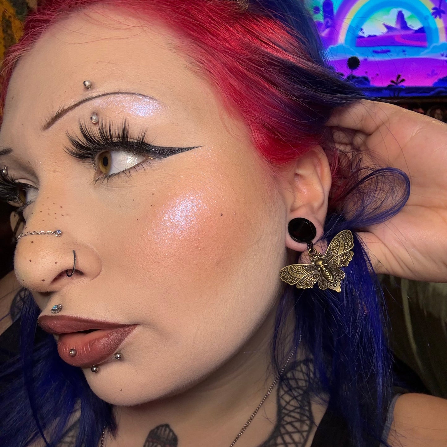 Death Moth Danglers - (Pair) - TF131