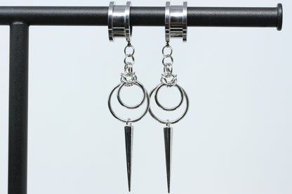Calypso Stainless Steel Danglers - (Pair) - TF157