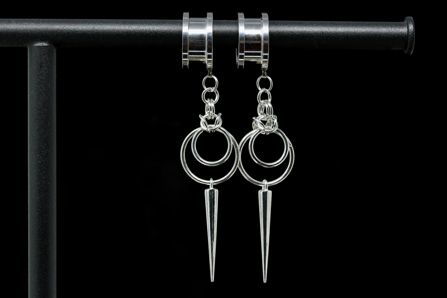 Calypso Stainless Steel Danglers - (Pair) - TF157