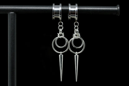Calypso Stainless Steel Danglers - (Pair) - TF157