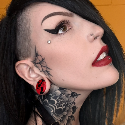 REDRUM Plugs for Stretched Ears (Pair) - PH206
