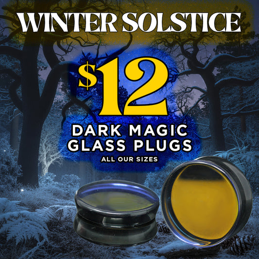 Dark Magic Glass A/B Plugs - (Pair) - PH107