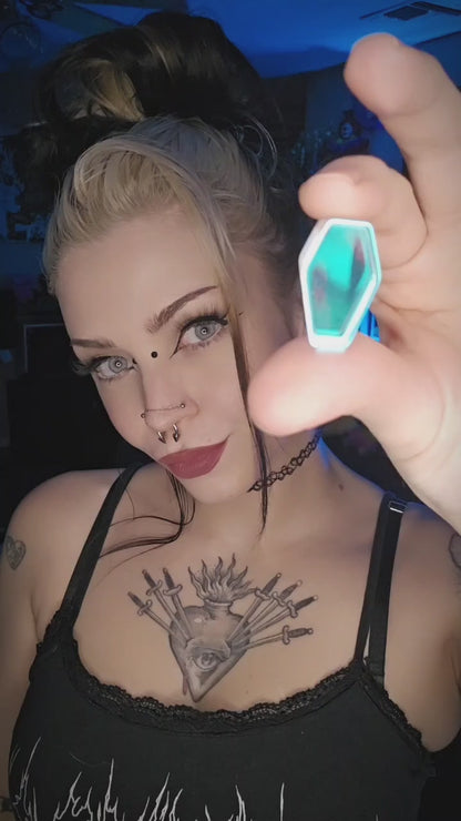 Dead Faery Coffin Plugs - Glass Coffins - PH105