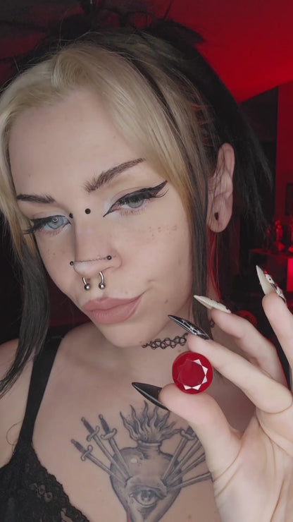 Lucifer's Gem Faceted Cut Plugs - (Pair) - PH98