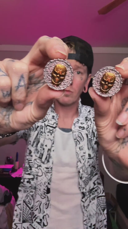 Lost Soul Stainless Steel Plugs - Screw on Plug (Pair) - PSS248