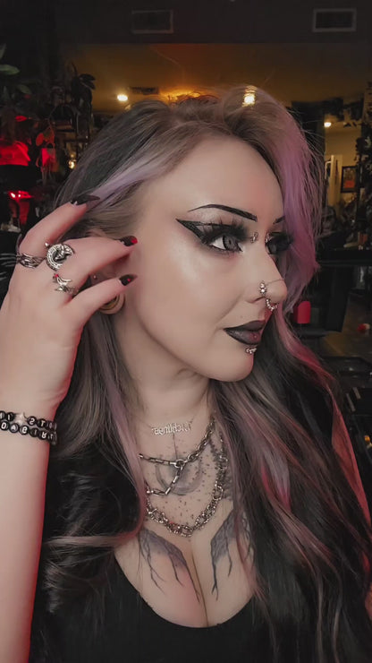 Tigers Eye Tunnels for Stretched Ears (Pair) - PH31