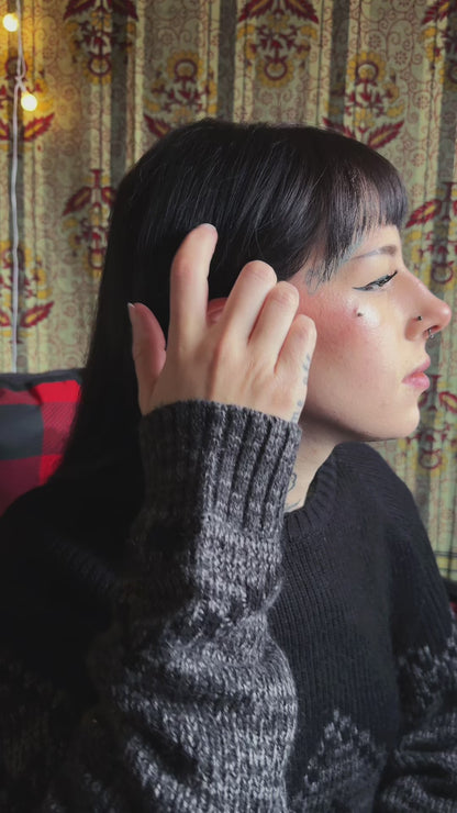 Qinghai Jade Plugs (Pair) - PH196