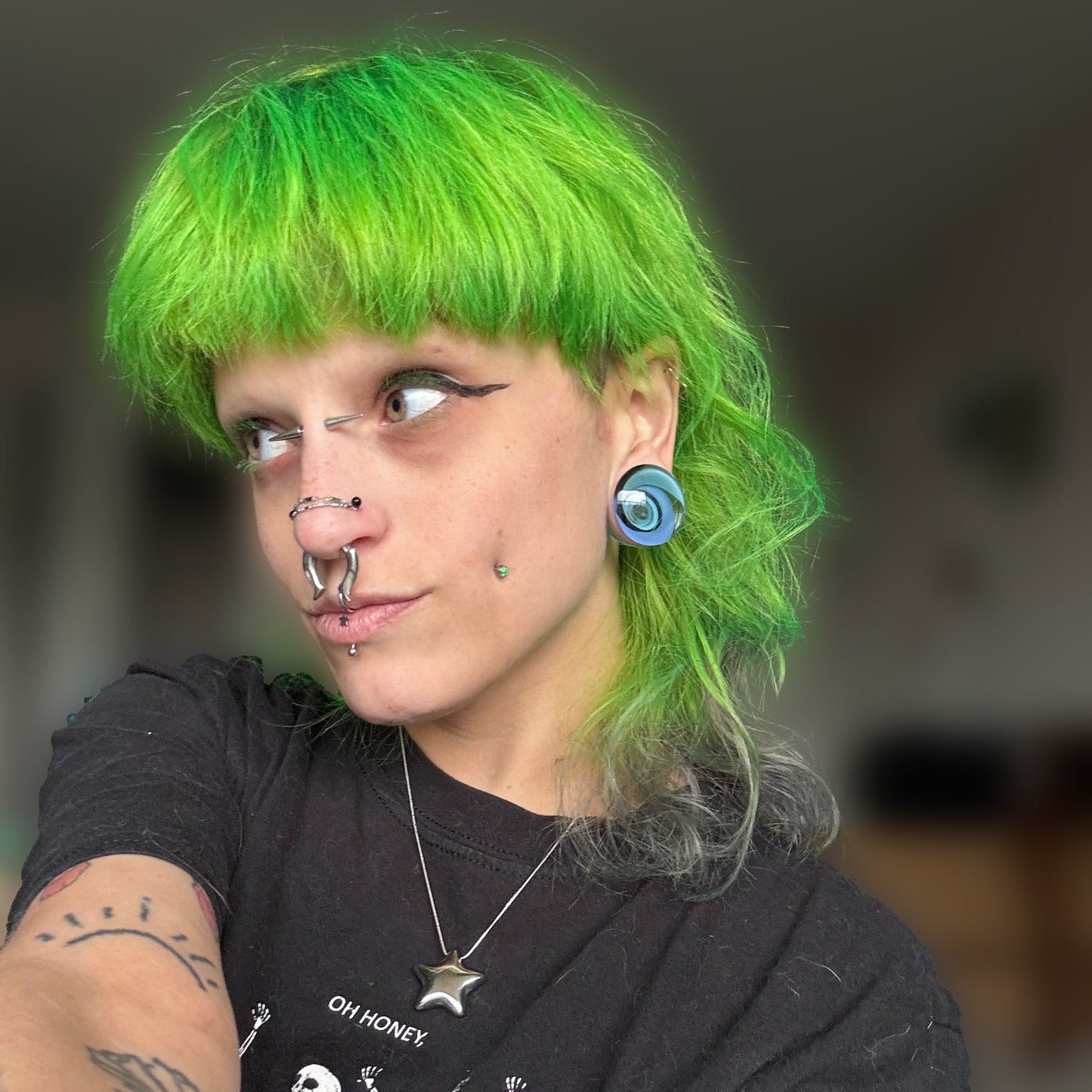 Rip Tide Glass Plugs (Pair) - G071