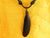 Brown Feather Necklace - Areng Wood Carving - W010