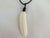 White Feather Necklace - Bone Necklace - X010