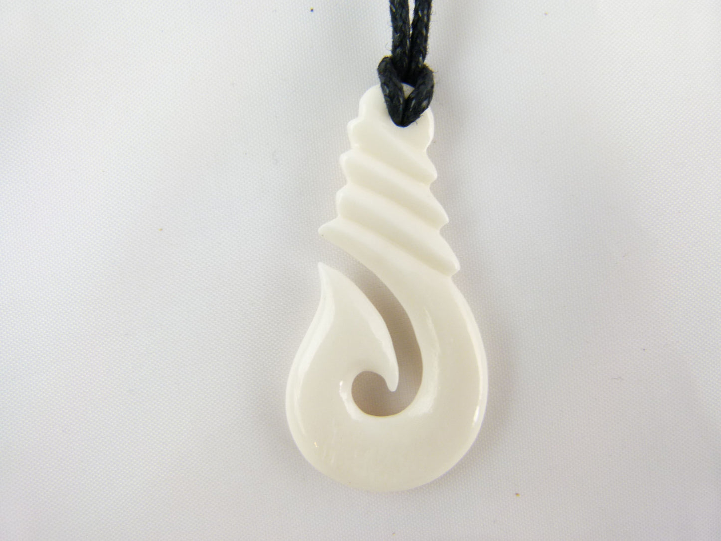 Bone Maori Hook Necklace - X022
