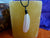White Feather Necklace - Bone Necklace - X010