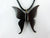 Butterfly Necklace - Dark Wood Necklace - W007