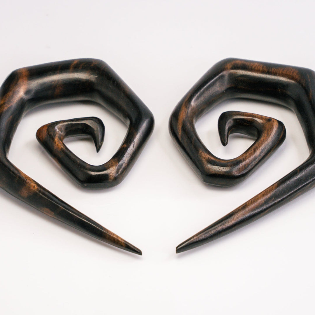 tim burton ear spirals