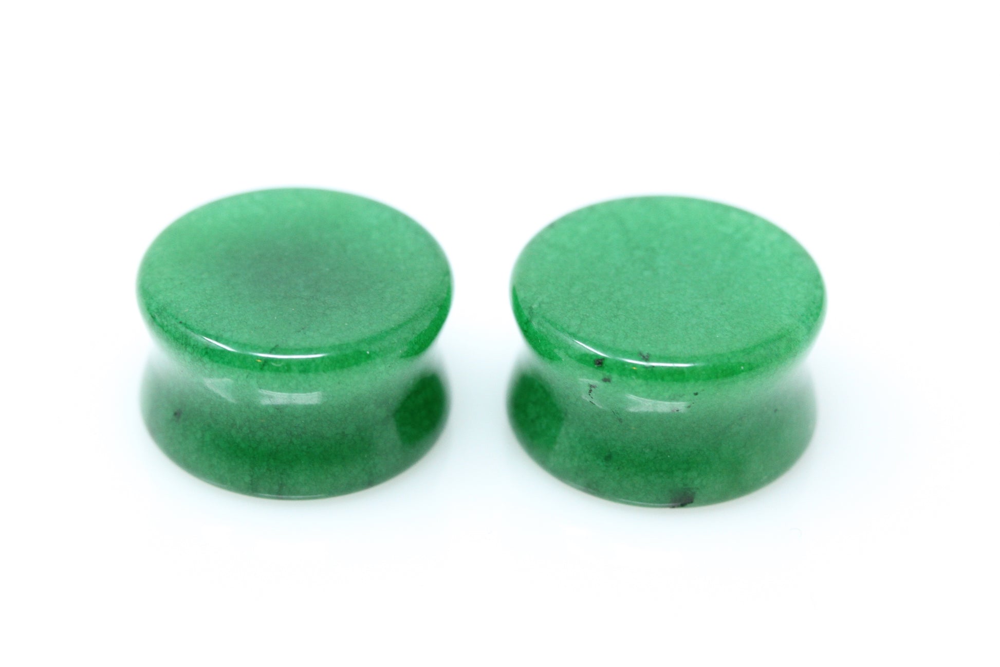 19mm green jade plugs