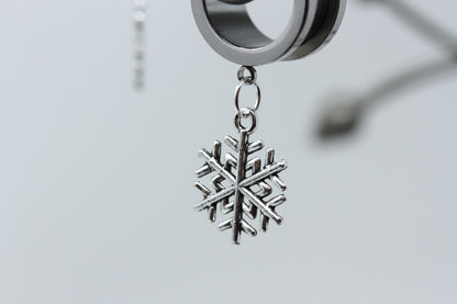 cute winter earring stretched ears