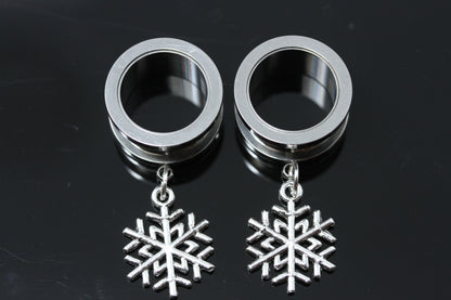 Snowflake danger stretched ears