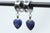 Lapis Lazuli Heart Danglers