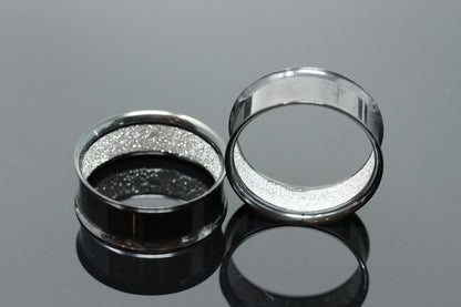 glitter tunnels for stretched ears