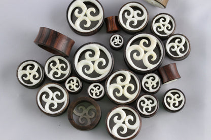 Tri Yin Tunnels Stretched Ears