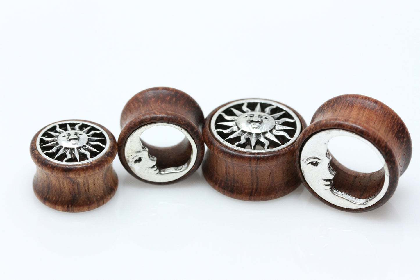 Sun and Moon Wood Tunnels - (Pair) - PSS91