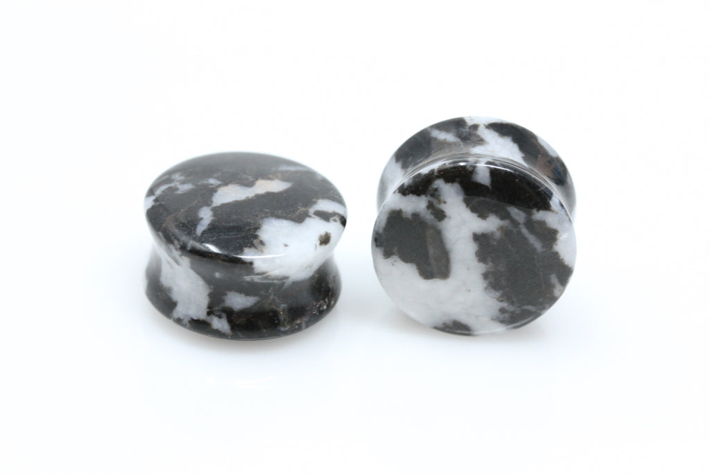 zebra jasper plugs