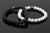 White Howlite Bead Bracelet