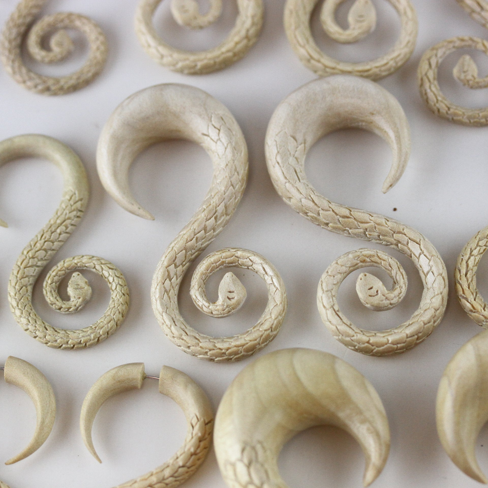 white snake hangers